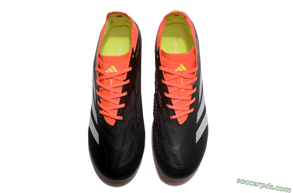 Adidas Predator Elite 24 MG Low-Tops Football Boots - Black/White/Red 4