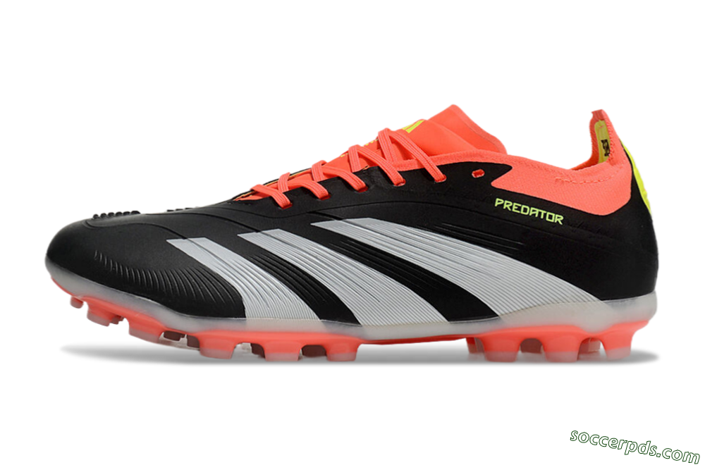 Adidas Predator Elite 24 MG Low-Tops Football Boots - Black/White/Red 2