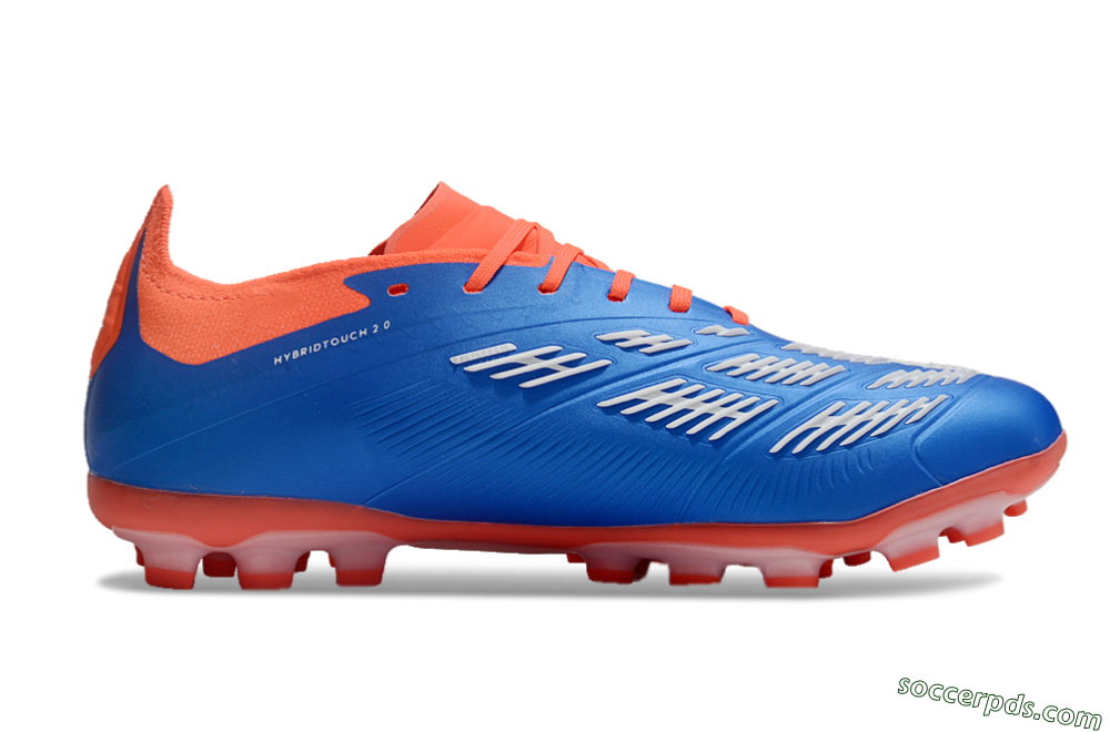 Adidas Predator Elite 24 MG Low-Tops Football Boots - Blue/White/Red 5