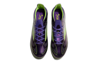 Adidas F50 Elite MG Low-Tops Football Boots - Purple/Yellow