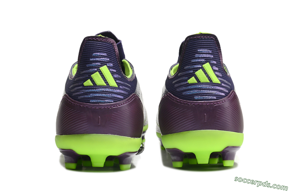 Adidas F50 Elite MG Low-Tops Football Boots - Purple/Yellow 6