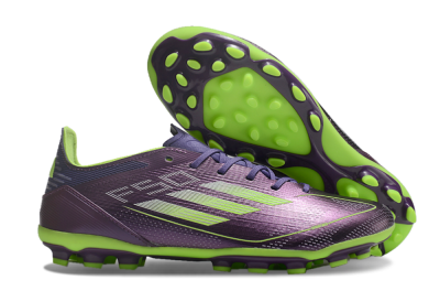 Adidas F50 Elite MG Low-Tops Football Boots - Purple/Yellow