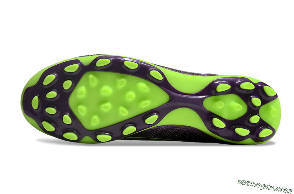 Adidas F50 Elite MG Low-Tops Football Boots - Purple/Yellow 7