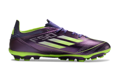 Adidas F50 Elite MG Low-Tops Football Boots - Purple/Yellow