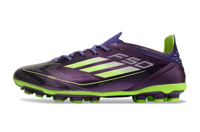 Adidas F50 Elite MG Low-Tops Football Boots - Purple/Yellow