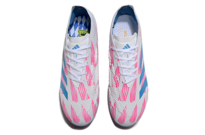 Adidas Predator Elite 24 MG Low-Tops Football Boots - White/Blue/Pink
