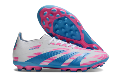 Adidas Predator Elite 24 MG Low-Tops Football Boots - White/Blue/Pink