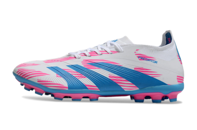 Adidas Predator Elite 24 MG Low-Tops Football Boots - White/Blue/Pink