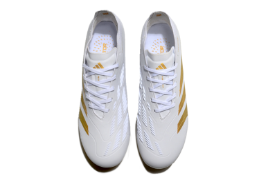 Adidas Predator Elite 24 MG Low-Tops Football Boots - White/Gold