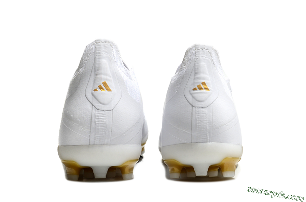 Adidas Predator Elite 24 MG Low-Tops Football Boots - White/Gold 7