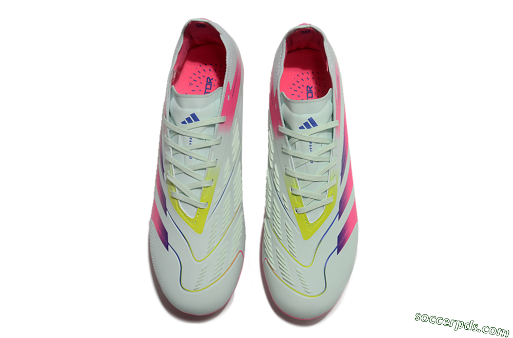 Adidas Predator Elite 24 MG Low-Tops Football Boots - Jade/Purple/Pink 4