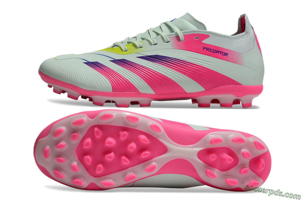 Adidas Predator Elite 24 MG Low-Tops Football Boots - Jade/Purple/Pink 0