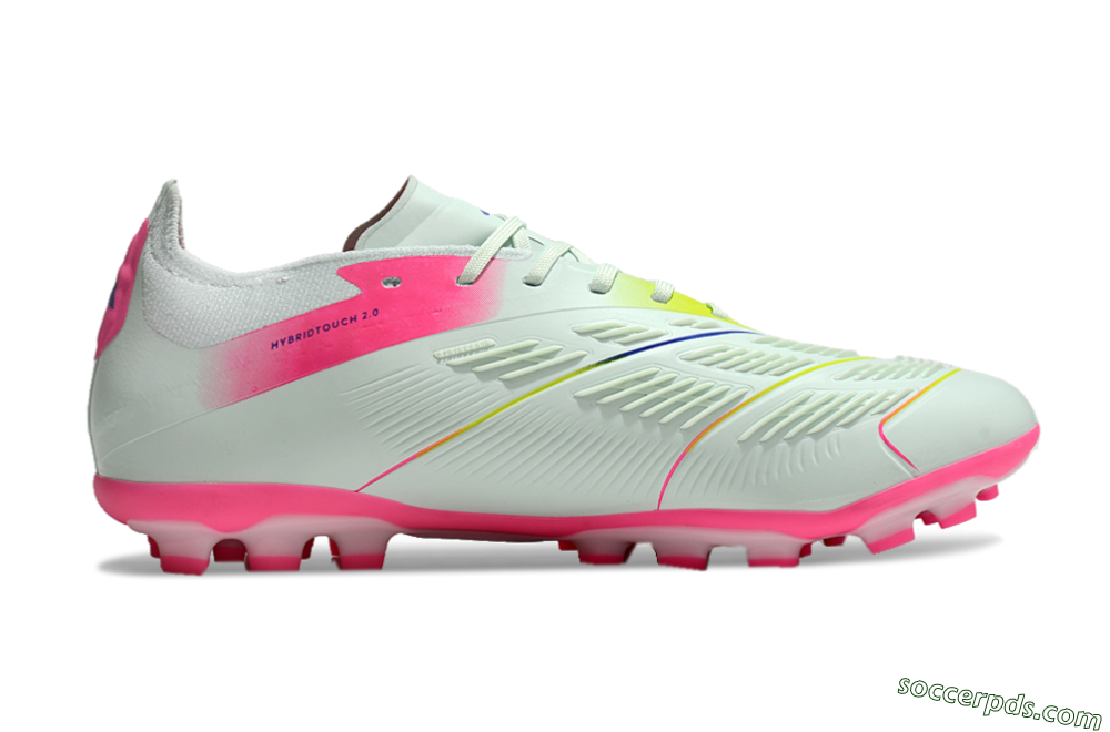 Adidas Predator Elite 24 MG Low-Tops Football Boots - Jade/Purple/Pink 5