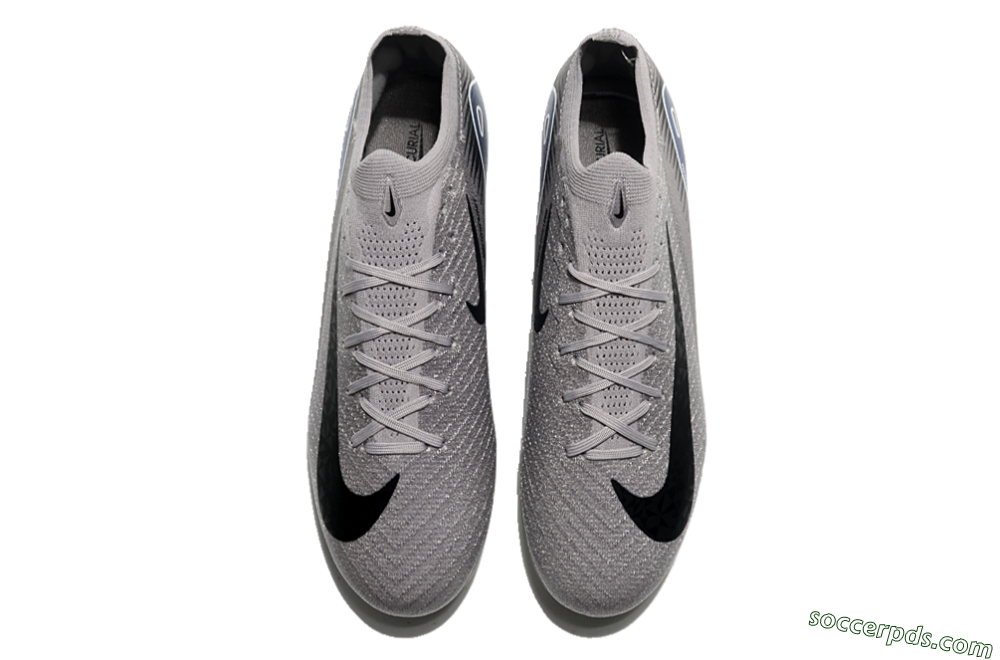 Nike Air Zoom Mercurial Vapor 16 Elite FG Low-Tops Football Boots - Grey/Black/Blue 4