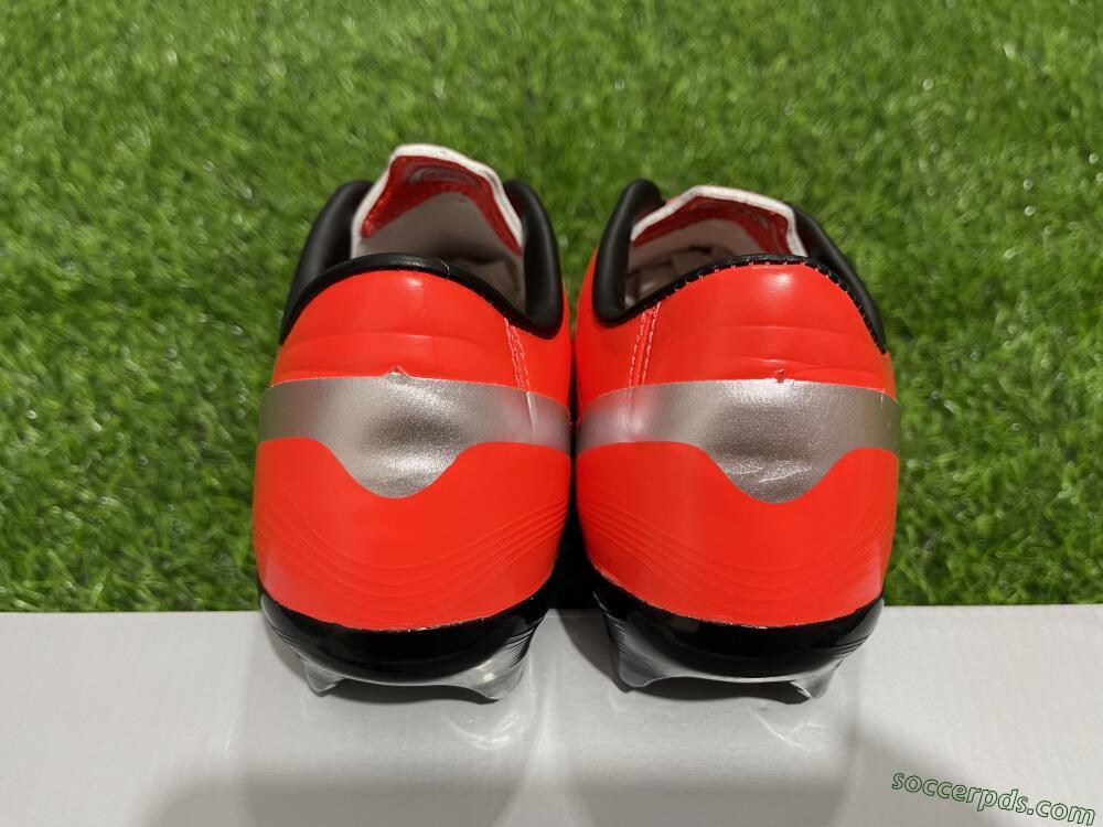 Ronaldo x Nike R9 Mercurial Vapor 3 FG Low-Tops Football Boots - Red/Silver/Black 3