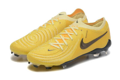 Nike Phantom Luna Elite FG Low-Tops Football Boots - Yellow/White/Black