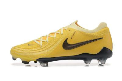 Nike Phantom Luna Elite FG Low-Tops Football Boots - Yellow/White/Black