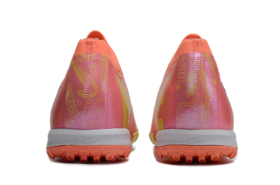 Nike Air Zoom Mercurial Vapor 15 Elite TF Low-Tops Football Shoes - Red/Yellow/White