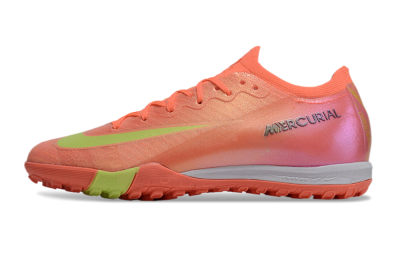 Nike Air Zoom Mercurial Vapor 15 Elite TF Low-Tops Football Shoes - Red/Yellow/White