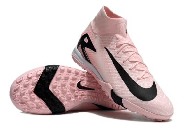 Nike Air Zoom Mercurial Superfly 10 Elite TF High-Tops Football Shoes - Pink/White/Black