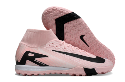 Nike Air Zoom Mercurial Superfly 10 Elite TF High-Tops Football Shoes - Pink/White/Black