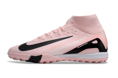 Nike Air Zoom Mercurial Superfly 10 Elite TF High-Tops Football Shoes - Pink/White/Black