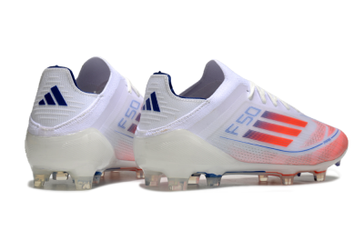 Adidas F50 Elite FG Low-Tops Football Boots - White/Red/Blue