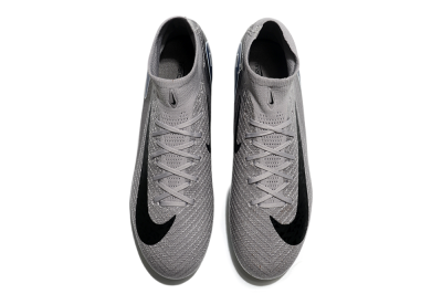 Nike Mercurial Superfly 10 Elite FG High-Tops Football Boots - Grey/Black/Blue/Gold
