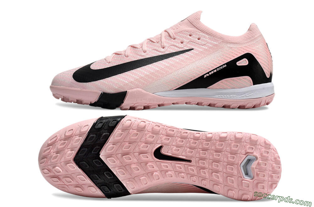 Nike Air Zoom Mercurial Vapor 16 Elite TF Low-Tops Football Shoes - Pink/Black/White 0