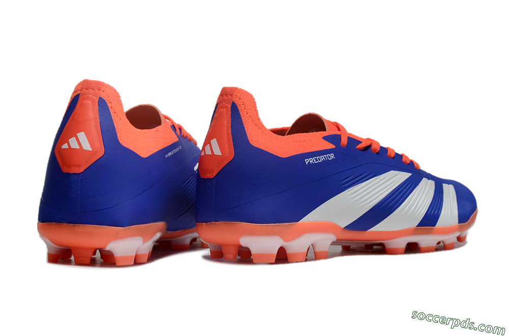 Adidas Predator Elite 24 MG Low-Tops Football Boots - Blue/White/Red 6