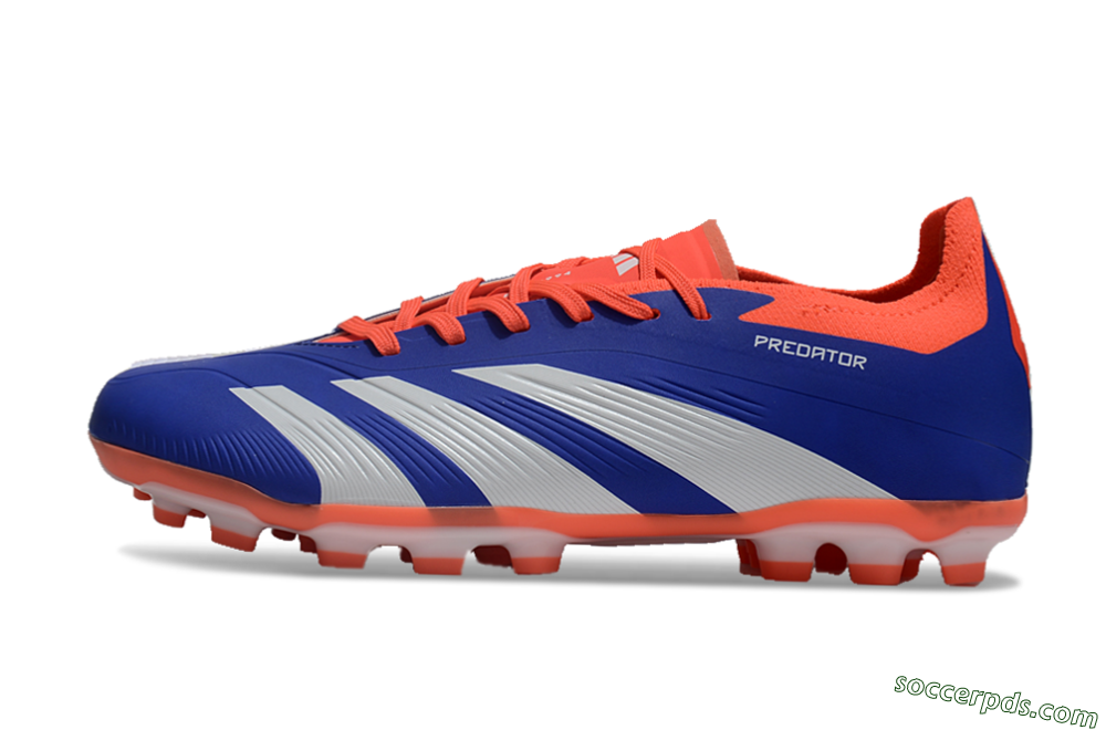 Adidas Predator Elite 24 MG Low-Tops Football Boots - Blue/White/Red 2