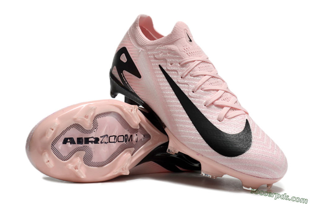 Nike Air Zoom Mercurial Vapor 16 Elite FG Low-Tops Football Boots - Pink/Black/White 3