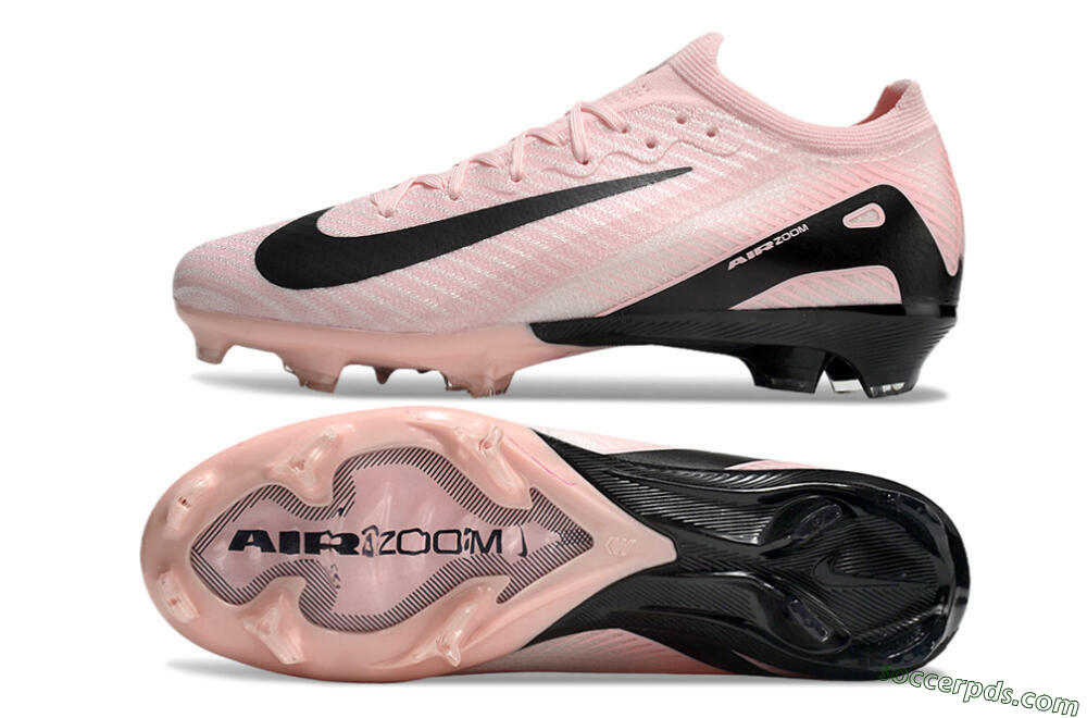 Nike Air Zoom Mercurial Vapor 16 Elite FG Low-Tops Football Boots - Pink/Black/White 0