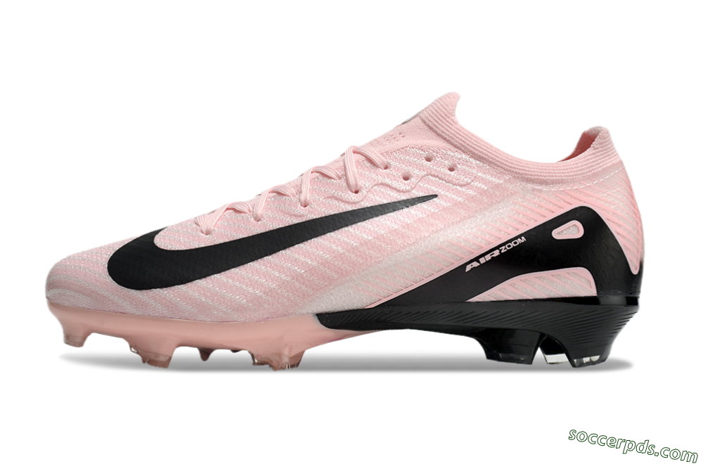 Nike Air Zoom Mercurial Vapor 16 Elite FG Low-Tops Football Boots - Pink/Black/White 2
