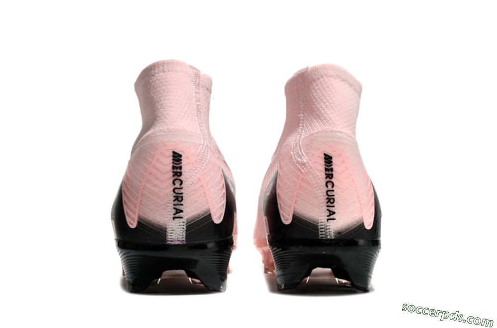 Nike Air Zoom Mercurial Superfly 10 Elite FG High-Tops Football Boots - Pink/White/Black 6