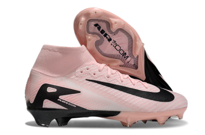 Nike Air Zoom Mercurial Superfly 10 Elite FG High-Tops Football Boots - Pink/White/Black
