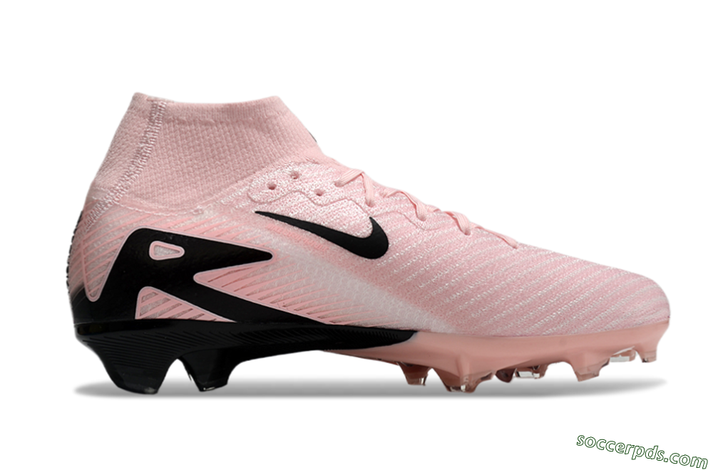 Nike Air Zoom Mercurial Superfly 10 Elite FG High-Tops Football Boots - Pink/White/Black 5