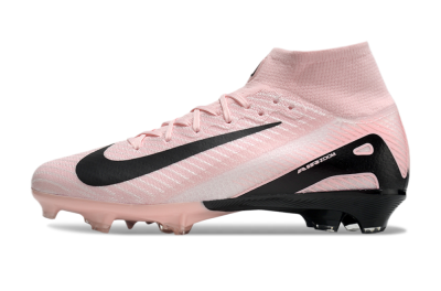 Nike Air Zoom Mercurial Superfly 10 Elite FG High-Tops Football Boots - Pink/White/Black