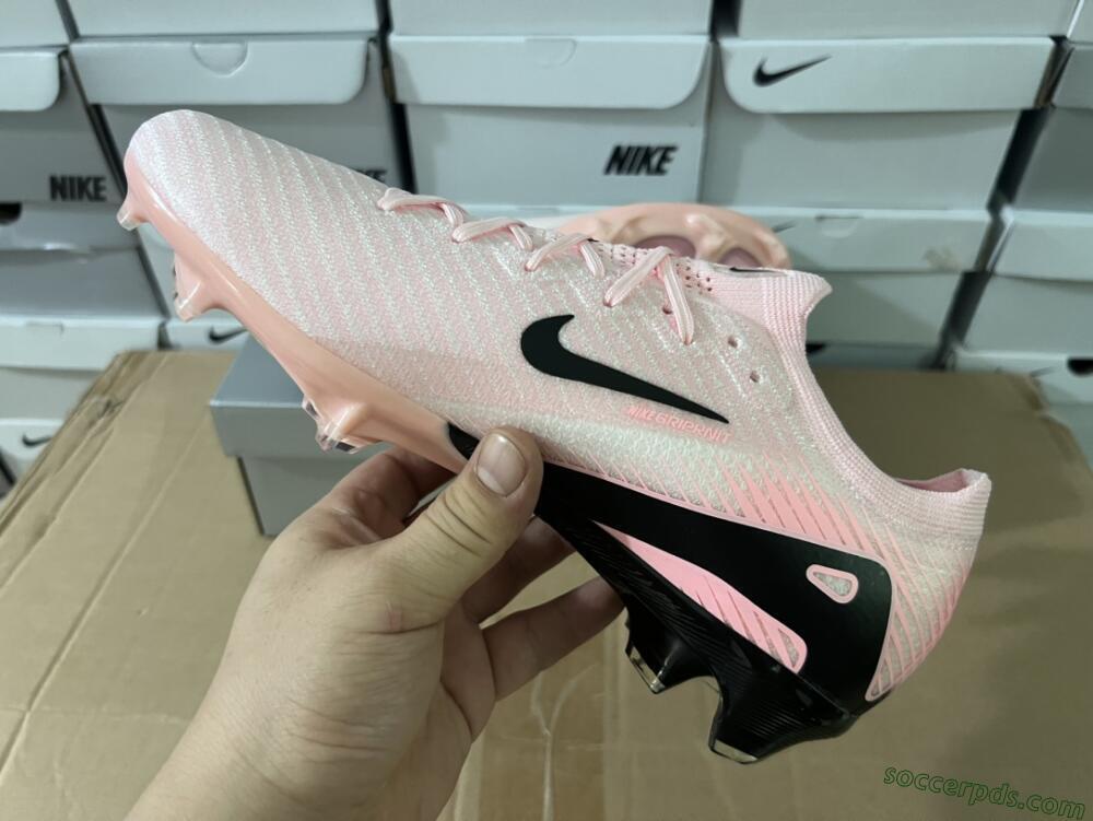 Nike Air Zoom Mercurial Vapor 16 Elite FG Low-Tops Football Boots - Pink/Black/White