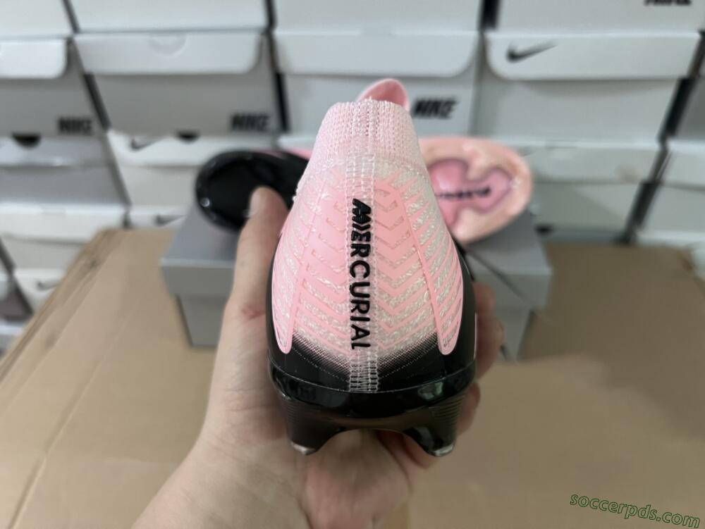 Nike Air Zoom Mercurial Vapor 16 Elite FG Low-Tops Football Boots - Pink/Black/White
