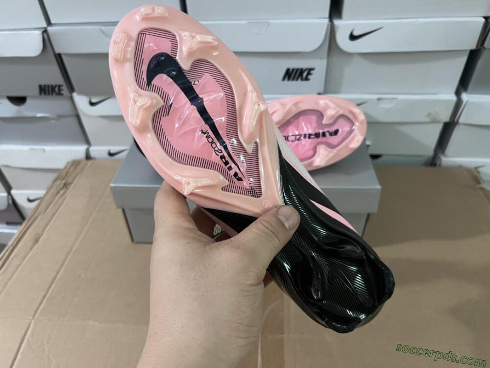 Nike Air Zoom Mercurial Vapor 16 Elite FG Low-Tops Football Boots - Pink/Black/White