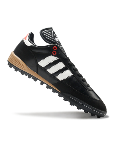 Adidas Mundial Team Astro TF Low-Tops Football Shoes - Black/White/Red