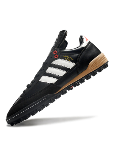 Adidas Mundial Team Astro TF Low-Tops Football Shoes - Black/White/Red