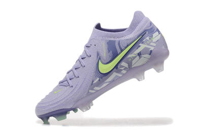 Nike Phantom Luna Elite FG Low-Tops Football Boots - Purple/Yellow/White