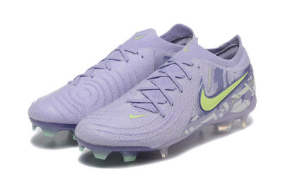 Nike Phantom Luna Elite FG Low-Tops Football Boots - Purple/Yellow/White
