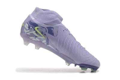 Nike Phantom Luna Elite FG High-Tops Football Boots - Purple/Yellow/White
