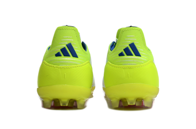 Adidas F50 Elite MG Low-Tops Football Boots - Jade/Blue/Yellow