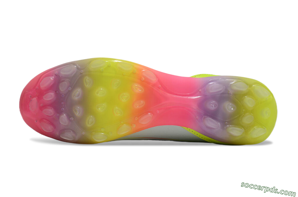 Adidas F50 Elite MG Low-Tops Football Boots - Jade/Blue/Yellow 6