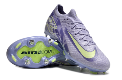 Nike Air Zoom Mercurial Vapor 16 Elite SG Low-Tops Football Boots - Purple/Yellow/White