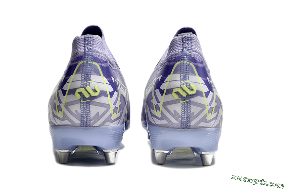 Nike Air Zoom Mercurial Vapor 16 Elite SG Low-Tops Football Boots - Purple/Yellow/White 5
